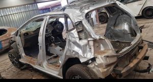 polo vivo wreck taken to salvage yard but retains code 2 classification